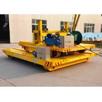 Buy cheap Steel Plant On Rail Transfer Cart , Hydraulic Lifting Motorized Rail Cart Molten Steel Carriage product