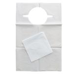 High quality dental bib paper Disposable Waterproof PE film+paper child adult