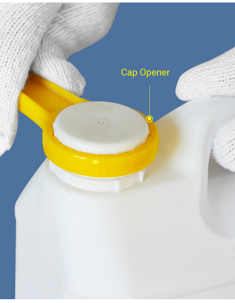 Small Mouth Plastic HDPE High Density Polyethylene Bottles For Syrup Packaging
