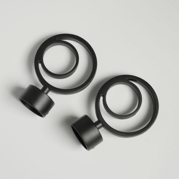 Buy cheap Home Decor Wall Mounted Plated Curtain Rod Finials from wholesalers
