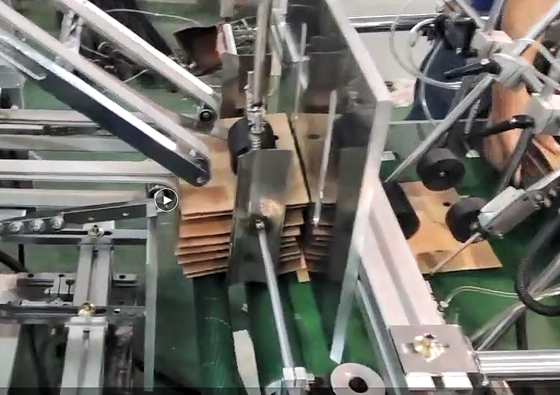 3A Folder Gluer for Stable Carton Box Pasting on Paper Material Cardboard 250g-650g