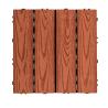 Buy cheap Wood WPC Decking Tiles Rotproof Snap Together Wood Tiles Impact Resistant from wholesalers