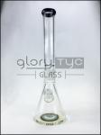 Buy cheap Dazzling Thread Glass Smoking Pipe Trendy Healthy Classic Glass Hookah Beaker from wholesalers