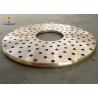 Buy cheap Centrifugal Casting Copper Metal Plate High Density Round Copper Plate from wholesalers