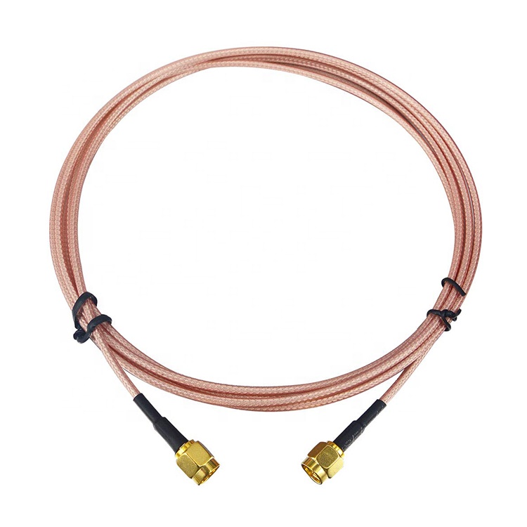 RG316 Coaxial RF SMA to SMA Connector Assembly Antenna Extender Jumper Extension Cable for Wifi FPV TV