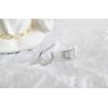 Buy cheap Lanciashow 925 Solid Silver Gold Plated Jewelry Wide Earrings Stud Retro Style from wholesalers