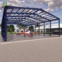 Buy cheap Low Cost Easy Build Prefabricated Steel Structure hangar Warehouse Building product