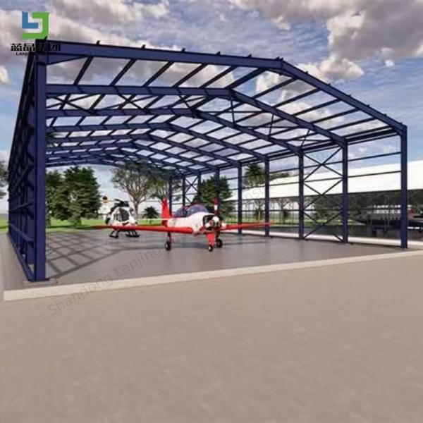 Buy cheap Low Cost Easy Build Prefabricated Steel Structure hangar Warehouse Building Storage Poultry Chicken Poultry Farm Shed Dairy Cow Shed hangar from wholesalers