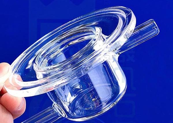 Buy cheap Frosted Glass Ball Head 50ml Quartz Reactor Science Lab Glassware from wholesalers