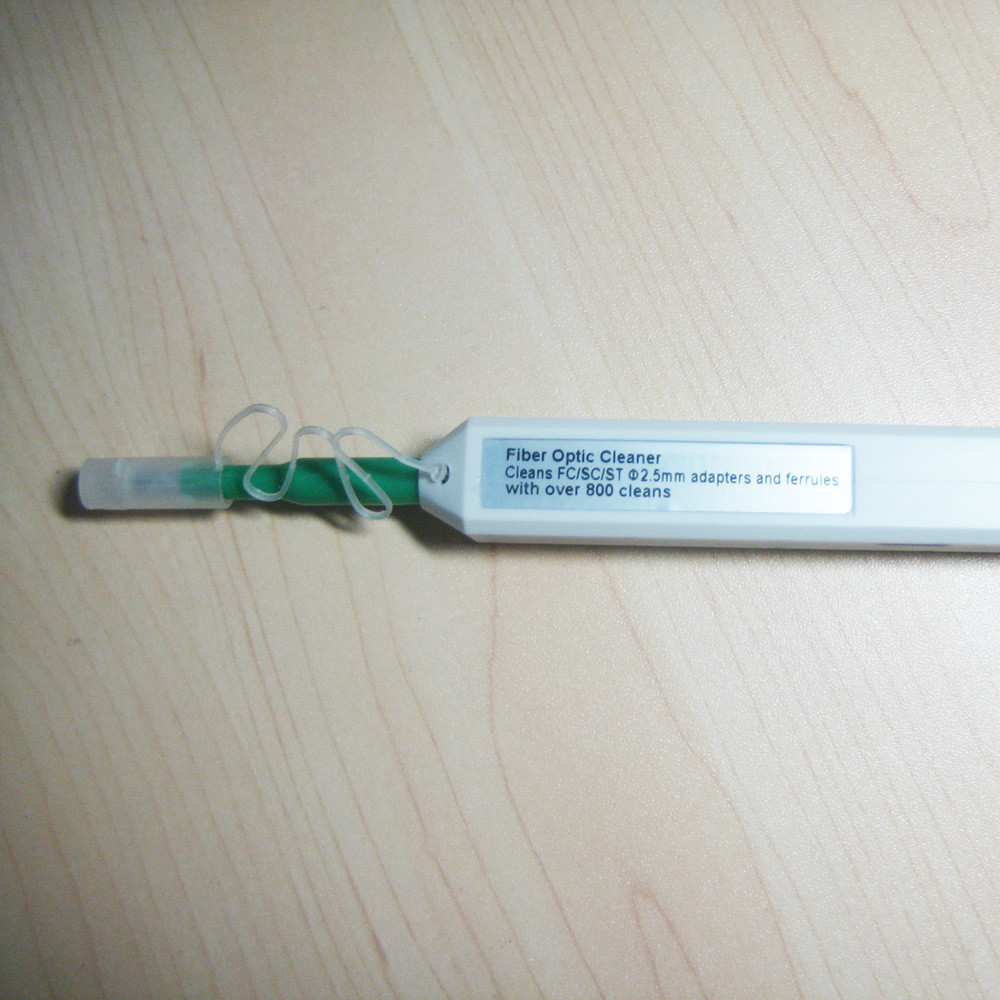 2.5mm SC FC ST Fiber Optic Cleaner Pen One Click For Connector 1550nm