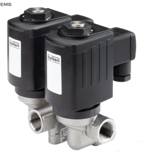 CNC Machining BURKERT Solenoid Valve 0201 Series Two-Way Air Type Die Casting