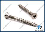 Buy cheap Marine Grade 316 Stainless Steel Torx Double Thread Composite Deck Screws from wholesalers