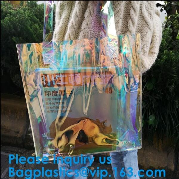 Buy cheap Fashion Hologram Laser Handbag Purse Shoulder Summer Beach Bag for Women,women hologram handbag jelly pvc clear shoulder from wholesalers