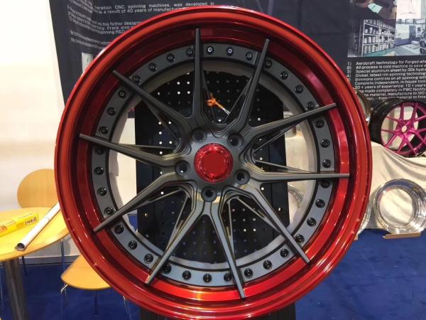 Buy cheap Deep concave polishing 3PC forged car Rims 22 inch alloy wheels 5x127 wheels from wholesalers