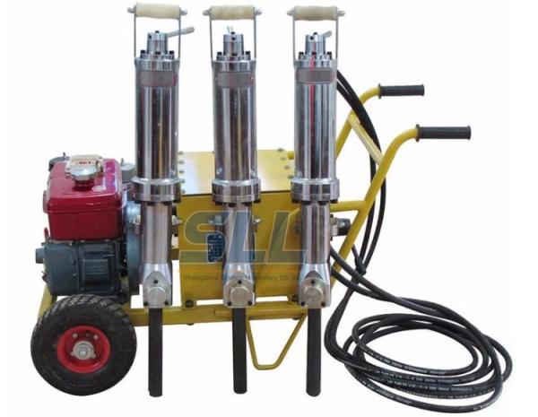 Buy cheap 6HP Diesel Portable Hydraulic Drilling Machine Hand Rock Splitter Breaker from wholesalers
