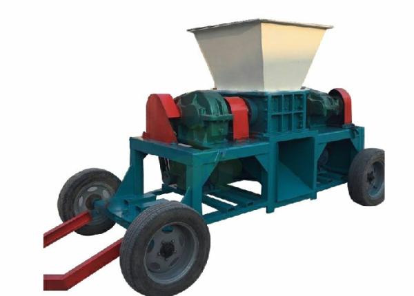 Quality Two Shaft Industrial Shredder Machine For Metal Barrel Crushing 37×2kw Power for sale