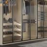 Buy cheap Aluminium Profile Walk In Wardrobe Closet The Ideal Choice for Modern Bedroom Furniture Design from wholesalers