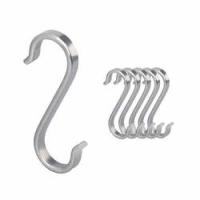 Buy cheap M2-M12 Meat Steel S Hooks Customized Polish Metal S Hook Hanging product