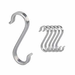 Buy cheap M2-M12 Meat Steel S Hooks Customized Polish Metal S Hook Hanging from wholesalers