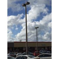 Buy cheap Single Arm Q235 Steel Street Light Poles With Solar Panel product