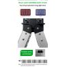 Buy cheap Foldable 900W 2 Channel Dimmable UV Full Spectrum LED Grow Light from wholesalers