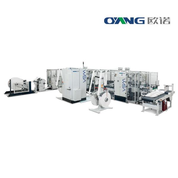 Buy cheap Mitsubishi Servo Systerm Valve Bags Making Machine PP Woven Paper Sacks from wholesalers