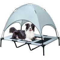 Buy cheap Indoor and Outdoor Beach Durable Oxford Fabric Elevated Dog Cot with Canopy product