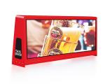 4g IP65 Waterproof Taxi Led Screen Car Top Led Advertising