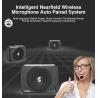Buy cheap 50W 30W 20W 15V 12V 2 set uhf wireless microphone headset handheld voice amplifier bluetooth speaker singing megaphone from wholesalers