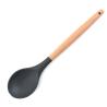 Buy cheap 17 Piece Wooden Handle Silicone Spatula Set Printed LOGO For Cooking from wholesalers