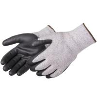 Buy cheap Microfoam Nitrile A5 Cut Resistant Gloves Black Protective Gloves For Cutting product