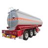 Buy cheap 3-Axle 12r20/12r22.5 Tire 45000l 50000l Original Axle Stainless Steel Tank Truck Oil Tank Trailer Factory Sales from wholesalers