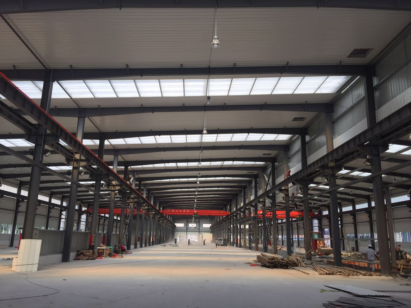Q355B Steel Structure Factory Light Steel Frame Painted Galvanized