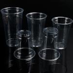 Degradable Custom Logo 12oz Clear PLA Cups ASTM D6400 EN13432 Certificated