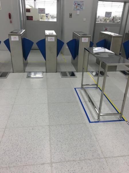 Buy cheap High Speed ESD Turnstile Stainless Steel , Supermarket Waist Height Turnstile from wholesalers