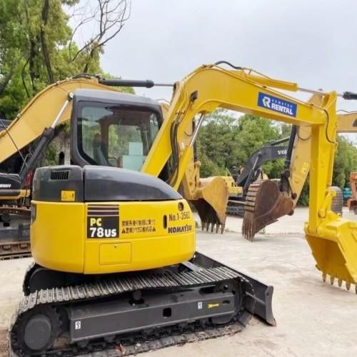 used excavator komatsu PC78us original Japan Used Mini komatsu 78 crawler