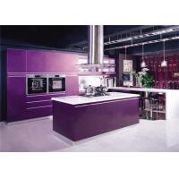 Buy cheap Simple Traditional Mdf Wood Kitchen Cabinets , Pull Out Slider Basket Kitchen product