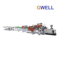 Buy cheap SPC Flooring making machine Flooring Production Line 750kg H product