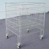 Buy cheap Promotion Or Advertising Produce Display Baskets Retail Wire Dump Bin from wholesalers