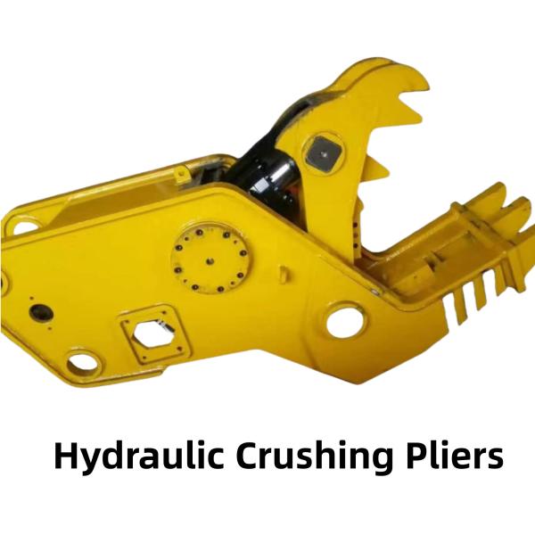 Buy cheap TD04F Hydraulic Crushing Pliers for 5-10 Tons Excavator Concrete Demolition from wholesalers