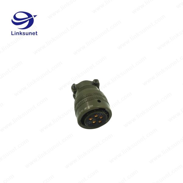 Ms3102 - 20 - 24p Female Sockets Circular Connector Cable Assembly LIYCY Cable 0