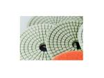 White Pane Wet Diamond Polishing Pads Chemical Stability For Marble / Quartz