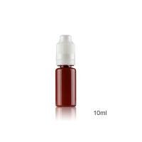 Buy cheap Empty Brown Pet Liquid Dropper Bottle 10ml Capacity With Anti - Theft Cap product