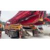 Buy cheap Putzmeister Zoomlion Sy 47m Semi-Dry Shotcrete Concrete Boom Pump Cylinder Type Structure from wholesalers