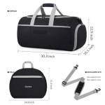 All Purpose Outdoor Lightweight Luggage Duffel Casual Ladies & Men Sports Gym