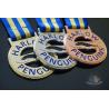 Buy cheap Custom Logo Penguins Design Metal Award Medals Cut Out Shape Size 50*3.5MM from wholesalers