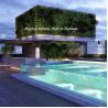 Buy cheap Building Material AUPOOL 30 Years Non-yellowing Acrylic Pool for Vietnam Hotel Roof from wholesalers