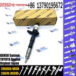 Diesel Fuel Common Rail Injector 2367039395 2950500830 For TOYOTA Engine 23670