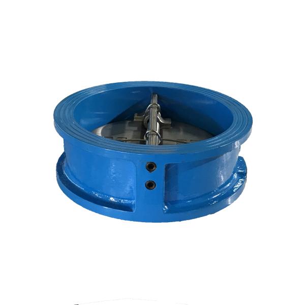 Buy cheap DIN3202 Double Plate Cast Iron Check Valve Wafer PN16 Ss304 ISO9001 2008 from wholesalers