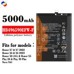 5000mAh HB496590EFW-F Mobile Phone Battery for Huawei RECHARGABLE ODM